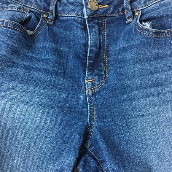 William Rast Ankle Skinny Distressed Frayed hem Jeans Size 27 - Picture 7 of 10